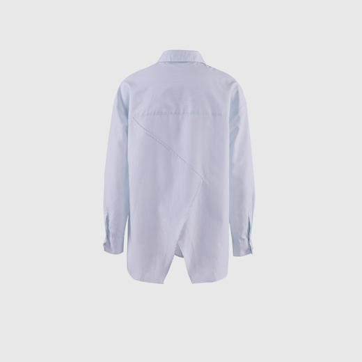 交叉背部不对称设计感衬衣 商品图3