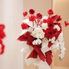 蹁跹-红白色系蝴蝶兰高端开业庆典花篮一对 商品缩略图5