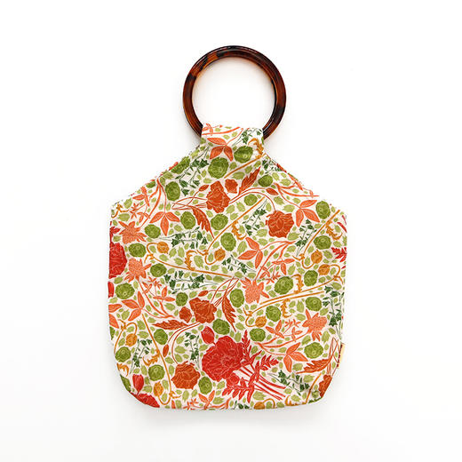 HUJI祤集Amber手提包插画古典花枝 商品图8