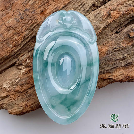 派瑞翡翠 翡翠挂件 糯种 飘花 商品图1