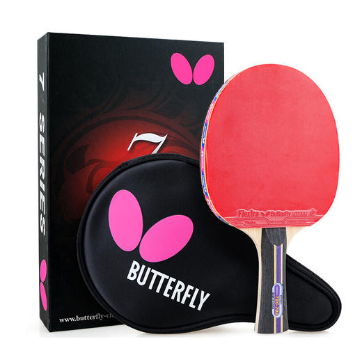 蝴蝶Butterfly TBC-703乒乓球拍 内置碳素成品拍【送蝴蝶三星球 3个装】 商品图6