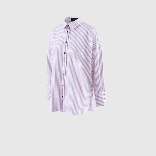 袖工字褶门禁单边打折衬衣 商品图1