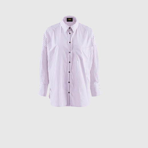 袖工字褶门禁单边打折衬衣 商品图0