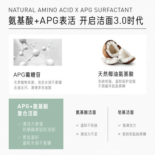 氨基酸白泥洁面乳 100g 商品图3