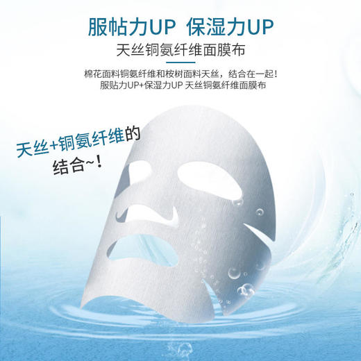 丽得姿美蒂优面膜第三代氨基酸保湿水库补水面膜10片 商品图1