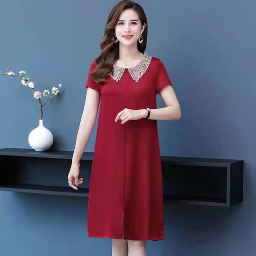 鹤福FBX22蚕丝连衣裙 商品图0