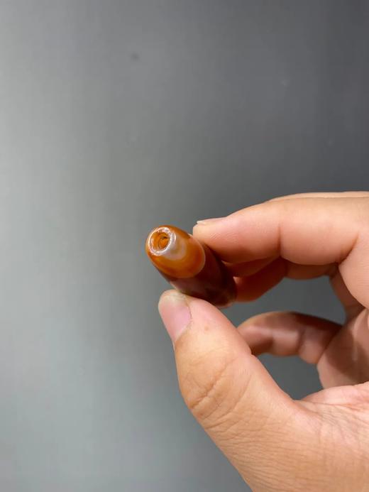 缠丝瑪瑙天珠形橄榄珠， 顺丰包邮 商品图8