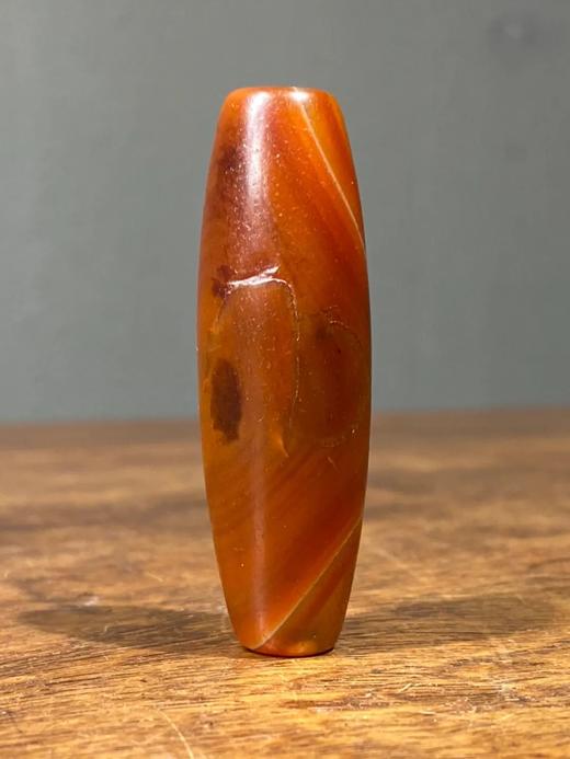 缠丝瑪瑙天珠形橄榄珠， 顺丰包邮 商品图4