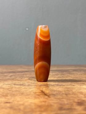 缠丝瑪瑙天珠形橄榄珠， 顺丰包邮