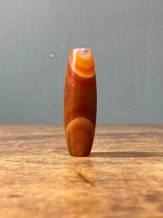 缠丝瑪瑙天珠形橄榄珠， 顺丰包邮 商品图0