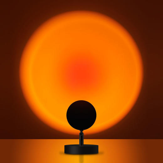 落日灯台灯ins卧室网红房间装饰品落地灯客厅现代简约夕阳少女心 商品图6