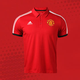 ADIDAS/阿迪达斯 MUFC 3S POLO 曼联3客配色poloGR3898