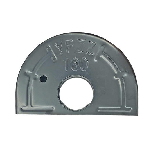 【货号04479】150角磨机加水砂轮罩 47大孔 开槽加水防尘罩 商品图2