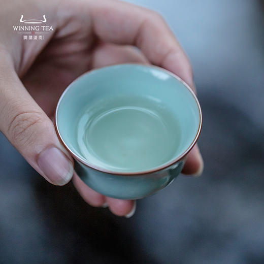 问鼎敬贤汝瓷如影杯对杯 商品图1
