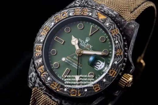 NOOB新品 匠心合一 追梦不止碳纤维定制版，腕表佩戴轻便，外表坚硬，每一只腕表都拥有的碳纤花纹。 【表壳】腕表尺寸40X12.4吻合原装。NOOB匠心铸造0碳纤维劳力士的独特风采 商品图1