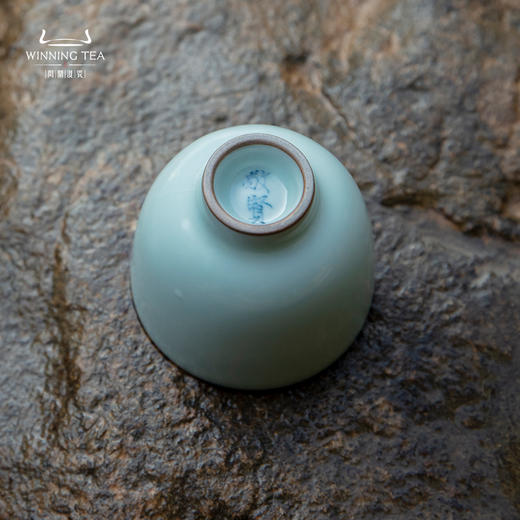 问鼎 敬贤汝瓷观云杯对杯 商品图3