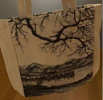 帆布袋 |《四月的巴黎》林栋甫爵士肖像画展周边 商品图1