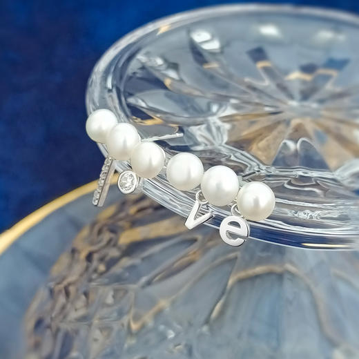 海洋传说银S925贝珠耳饰 商品图3