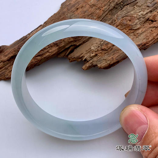 派瑞翡翠 翡翠手镯 冰种 淡紫色 商品图0