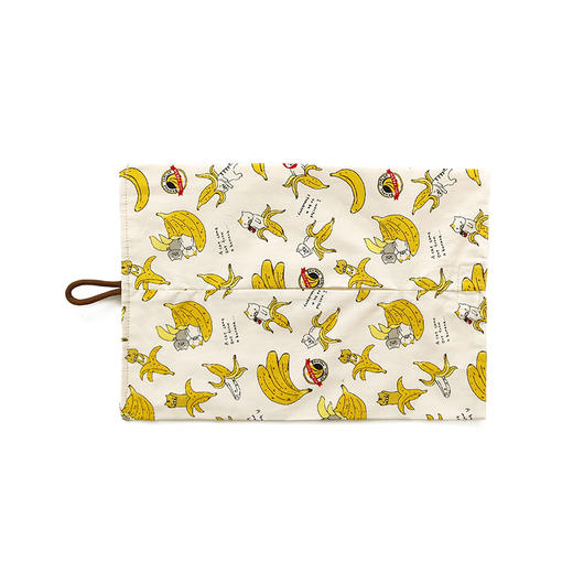 HUJI祤集Tissy纸巾袋插画香蕉小猫 商品图0