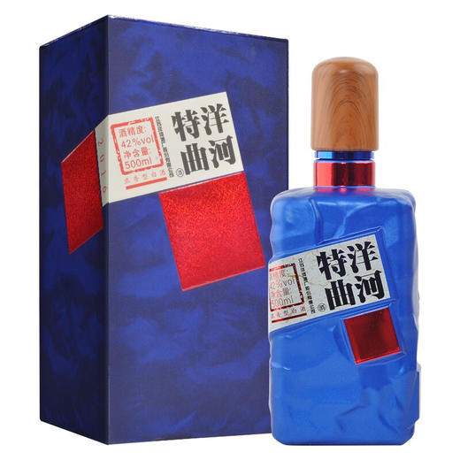 洋河特曲白酒（珠光蓝）浓香型白酒42度500ml/1瓶/2瓶/6瓶整箱 商品图0