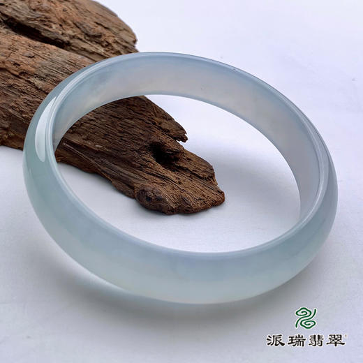 派瑞翡翠 翡翠手镯 冰种 淡紫色 商品图3