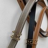 【à perles】进口牛皮，不锈钢镀金，1.5cm精品腰带，金棕色【清仓，不退不换】 商品缩略图2
