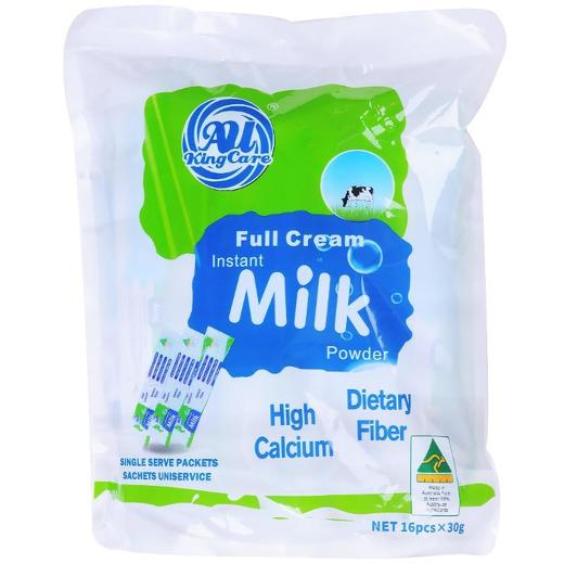 珍澳高钙全脂速溶奶粉 便携装480g 商品图0