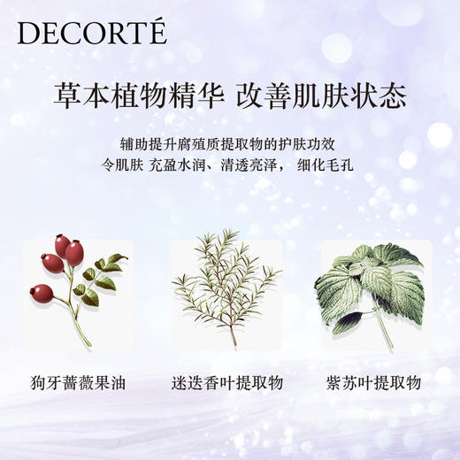 【DECORTE黛珂植物韵律水乳】 细致毛孔 平衡水油 保湿提亮韵律 商品图2