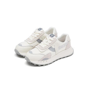 21新款拼色老爹鞋女休闲运动鞋增高厚底舒适女单鞋T21AM15591