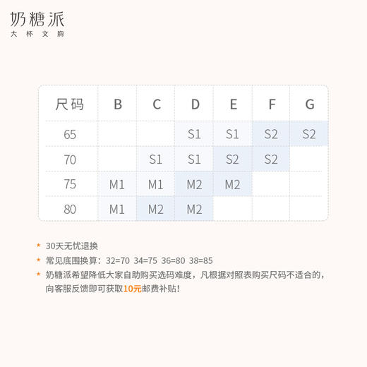 奶糖派大杯文胸露西无钢圈超薄三角杯舒适显小大胸胸罩内衣女夏 商品图4