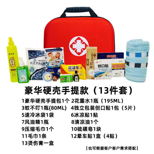 【防暑降温礼包（包身可批量定制）】户外防暑降温用品 夏季高温清凉礼包 商品图1