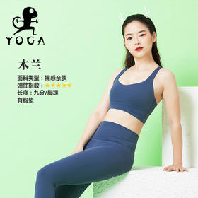 壁虎瑜伽 【木兰-套装】春夏瑜伽美背美腿两件套