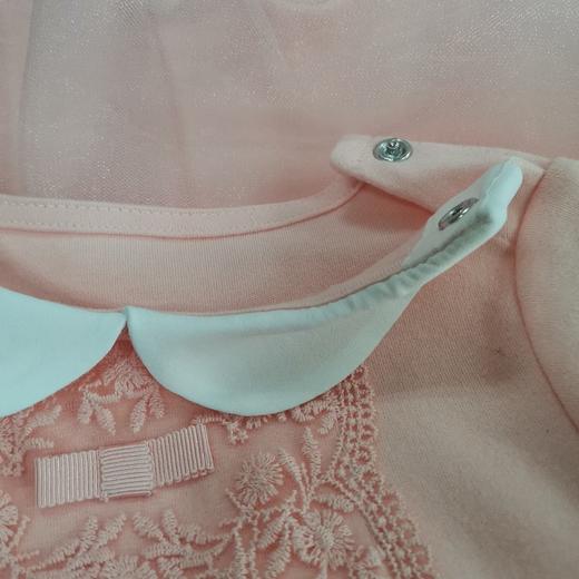 商场同款棉果果秋季女童氨棉棉毛公主风套头连体衣连身衣哈衣M322727221514 商品图6