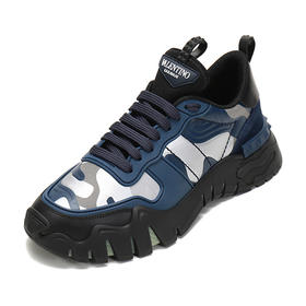 VALENTINO华伦天奴 男士迷彩运动休闲鞋 混色 UY2S0C88 MHB