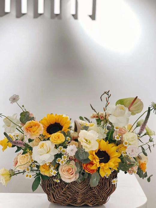 Flowerbene【花有独钟】私人订制秋色系方形盒抱抱桶 商品图1