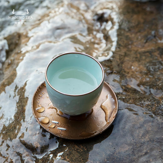 问鼎 敬贤汝瓷观云杯对杯 商品图0