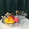 轻奢水晶水果盘客厅家用创意果盘珐琅彩工艺品现代家居摆件 时尚 摆件 商品缩略图0