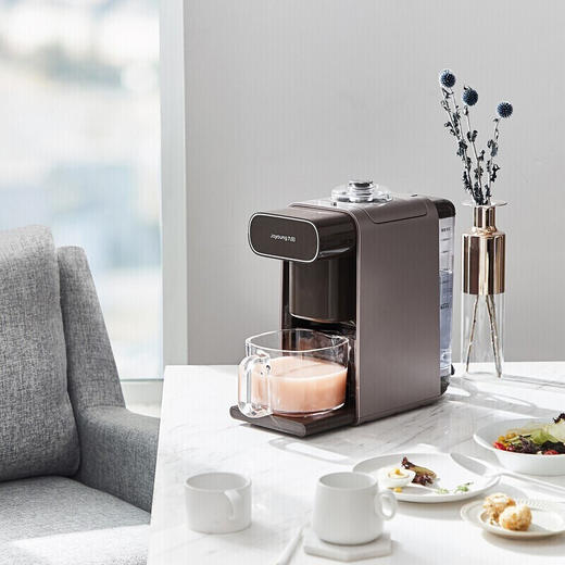 九阳Joyoung豆浆机 破壁免手洗0.3-1L破壁无渣5分钟出浆猴菇小米双轨熬煮智能预约DJ10R-K1 S 商品图4