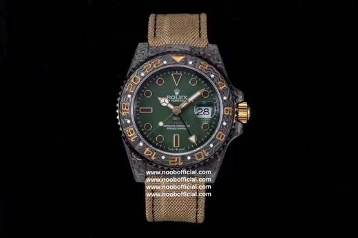 NOOB新品 匠心合一 追梦不止碳纤维定制版，腕表佩戴轻便，外表坚硬，每一只腕表都拥有的碳纤花纹。 【表壳】腕表尺寸40X12.4吻合原装。NOOB匠心铸造0碳纤维劳力士的独特风采 商品图0