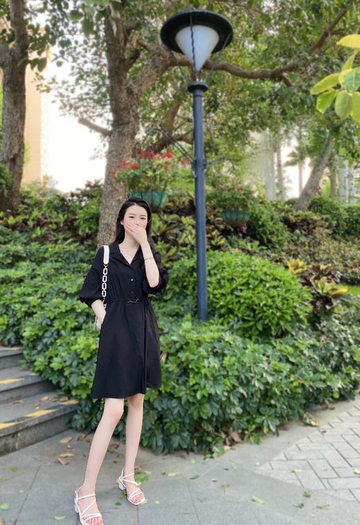 【百图 lulu 私服】【小黑裙】优雅知性 一秒温柔连衣裙 商品图8