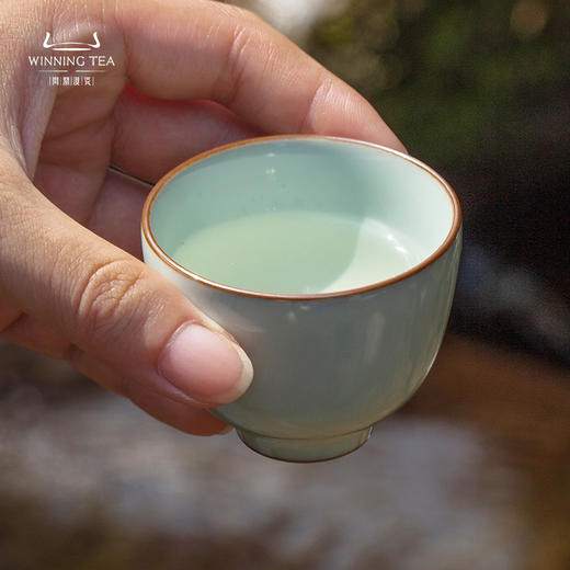 问鼎敬贤汝瓷知节杯对杯 商品图1