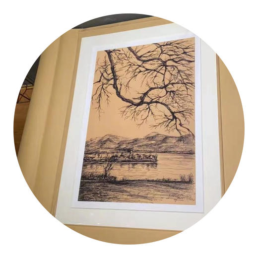 签名版画 |《四月的巴黎》林栋甫爵士肖像画展周边 商品图0