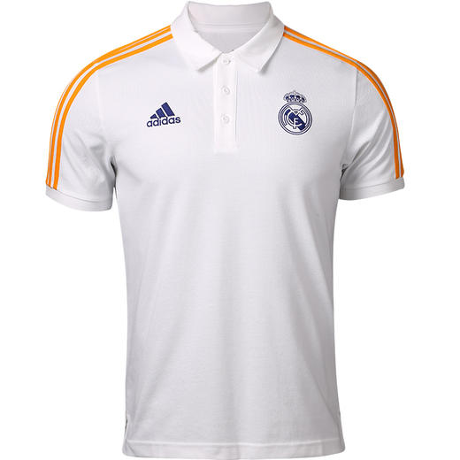 正品ADIDAS阿迪达斯21-22赛季皇马运动训练polo衫男GR4242 商品图3