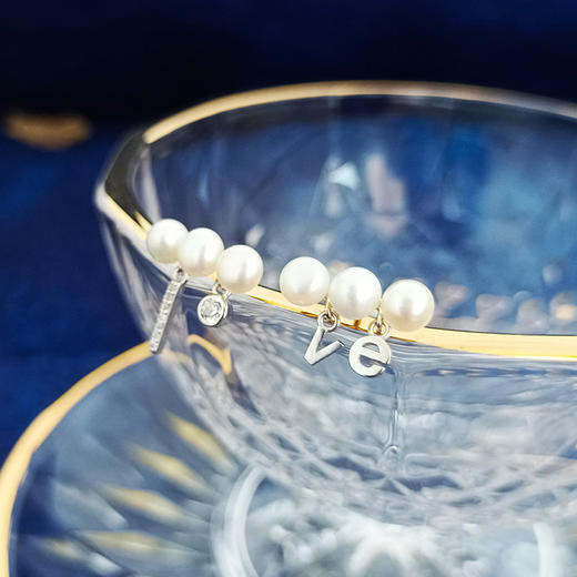 海洋传说银S925贝珠耳饰 商品图1