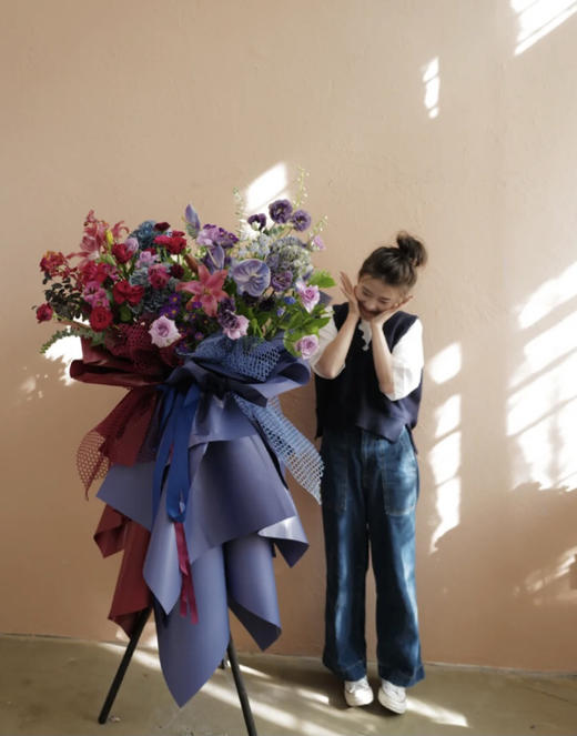 高端巨型开业花篮一对 商品图1