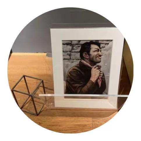 卡纸画 |《四月的巴黎》林栋甫爵士肖像画展周边 商品图0