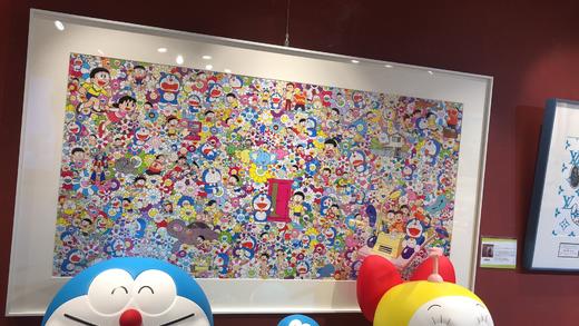 村上隆-哆啦A梦-时光机与任意门 142/1000 商品图0