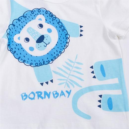 贝贝怡夏季男童运动短袖短裤套装212T2279
 商品图7