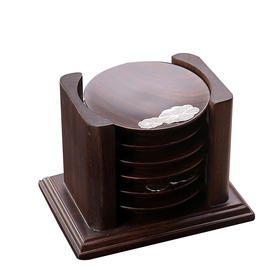 莲叶杯托组隔热垫茶杯托组合功夫茶道配件